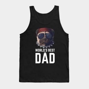 World's Best Pug Dad Tank Top